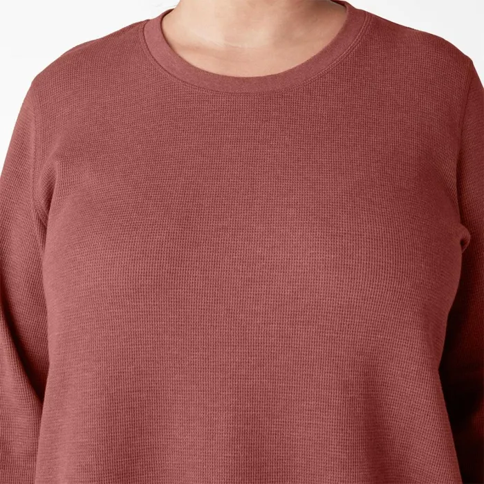 Dickies Work Tops Women039s Plus Long Sleeve Thermal Shirt Fired Brick Single Dye Fired Brick Single Dye fbd 8211 Women Dickies Work Tops Women039s Plus Long Sleeve Thermal Shirt Fired Brick Single Dye Fired Brick Single Dye fbd 8211 Women