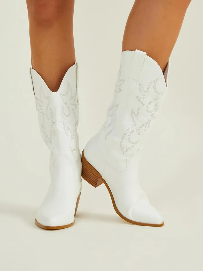 Dixie Western Boots By Billini White Women Altar039d State Boots Booties