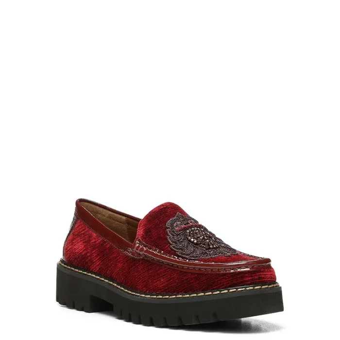 Donald Pliner Shoes Online Casual Hope Oxblood Red Ornament 8211 Women