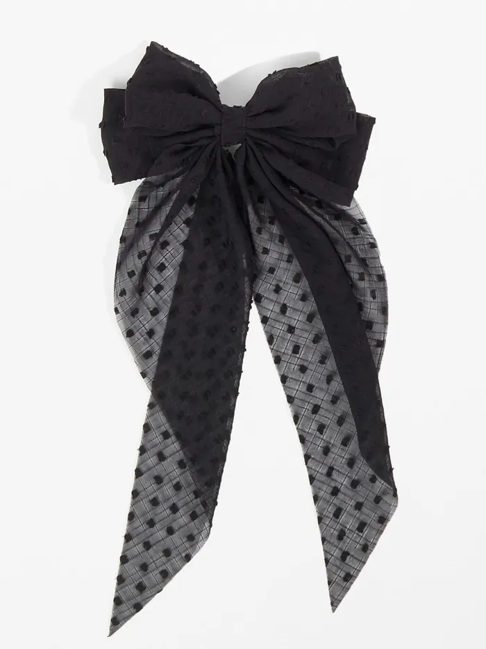 Dotted Hair Bow Black Women Altar039d State Hair Accessories