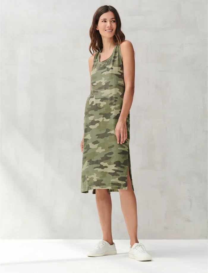 Dresses Lucky Brand Women Camo Dress Camo Olive Multi