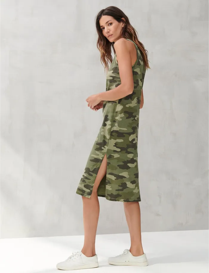 Dresses Lucky Brand Women Camo Dress Camo Olive Multi
