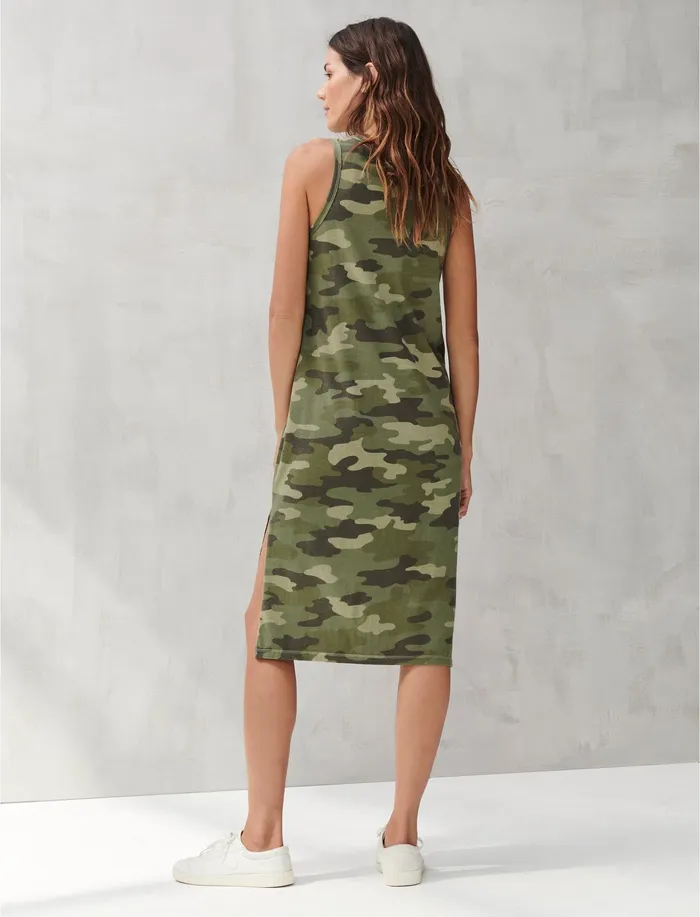 Dresses Lucky Brand Women Camo Dress Camo Olive Multi