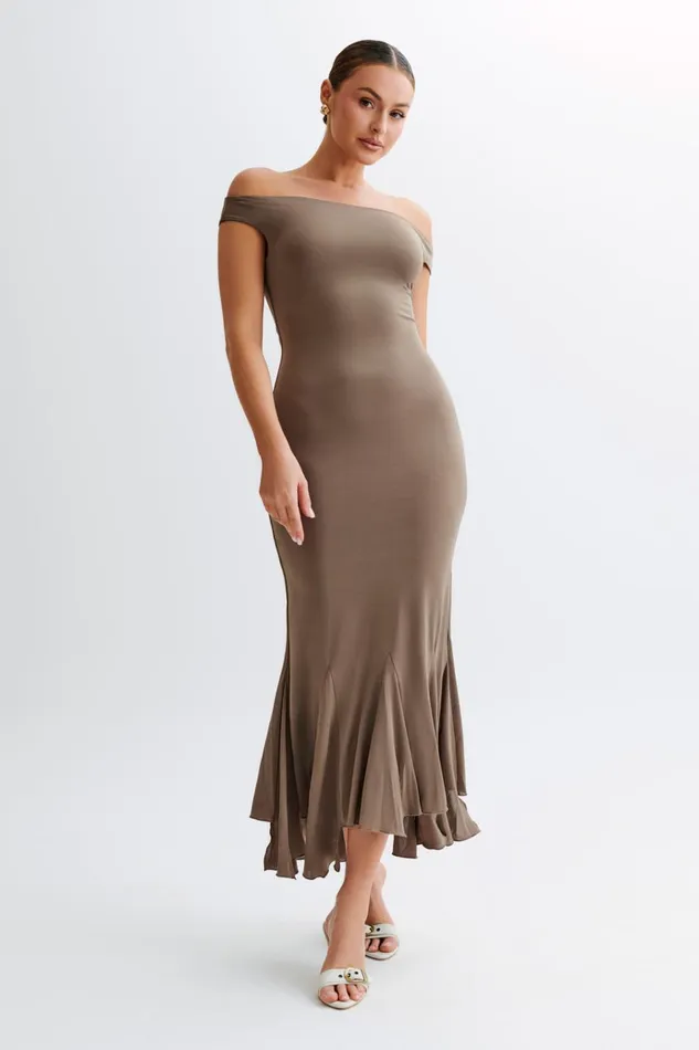 Dresses Women Meshki Analina Slinky Handkerchief Midi Dress 8211 Coco