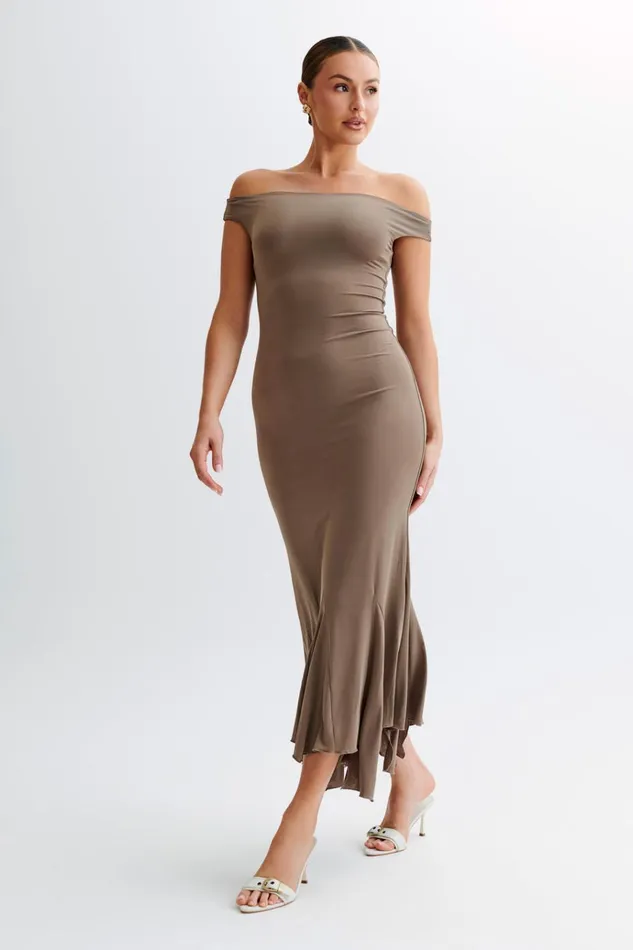 Dresses Women Meshki Analina Slinky Handkerchief Midi Dress 8211 Coco