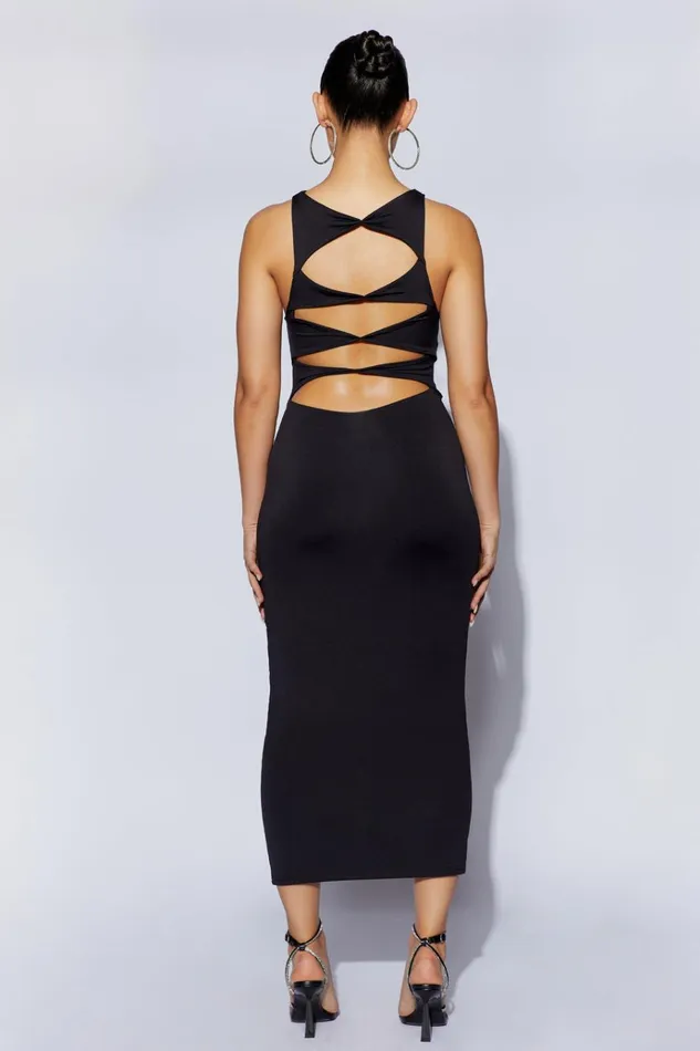 Dresses Women Meshki Chloe Cut Out Maxi Dress 8211 Black Dresses Women Meshki Chloe Cut Out Maxi Dress 8211 Black