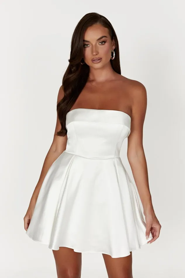 Dresses Women Meshki Eileen Mini Dress 8211 White