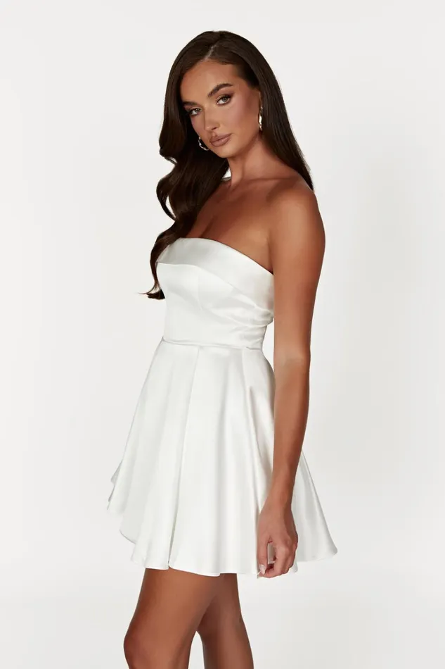 Dresses Women Meshki Eileen Mini Dress 8211 White