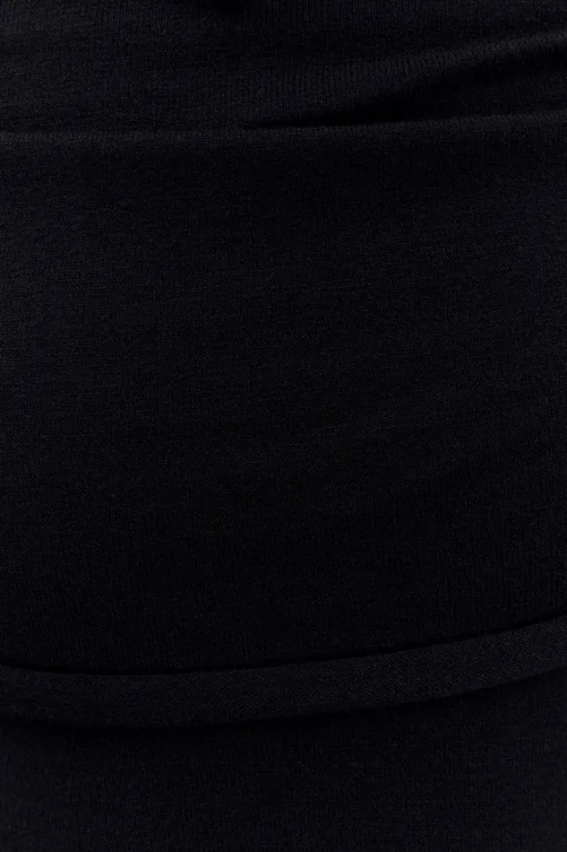 Dresses Women Meshki Georgiana Off Shoulder Knit Midi Dress 8211 Black