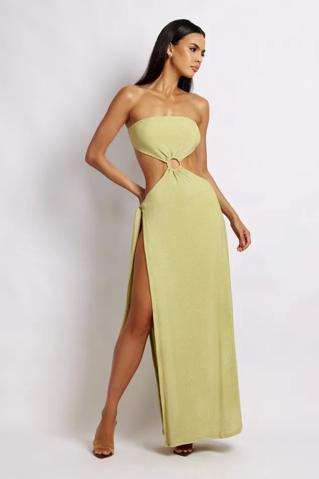 Dresses Women Meshki Sierra Strapless Shimmer Dress 8211 Green Shimmer Dresses Women Meshki Sierra Strapless Shimmer Dress 8211 Green Shimmer