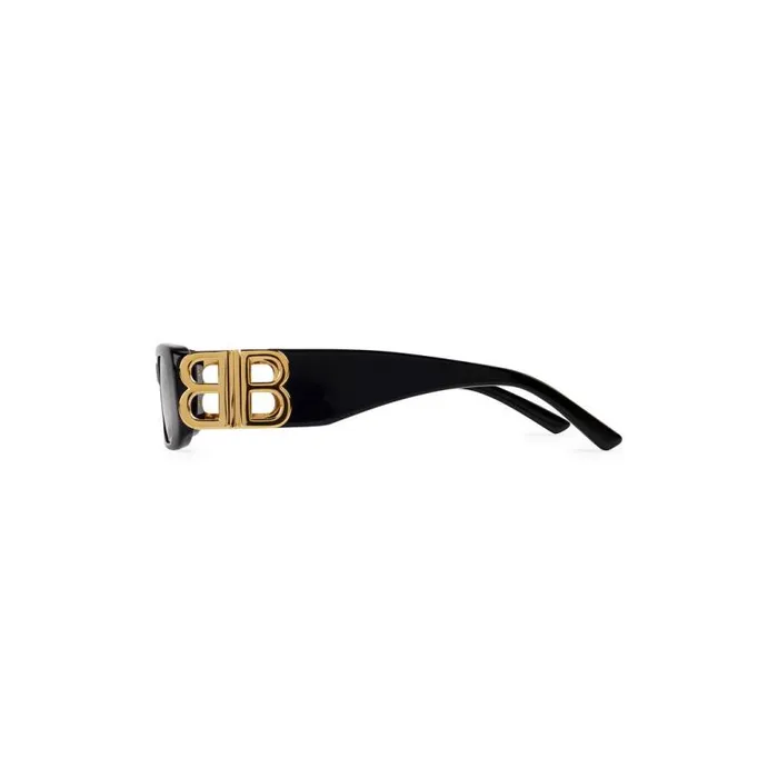 Dynasty Rectangle Sunglasses In Black WomenMen Balenciaga Sunglasses