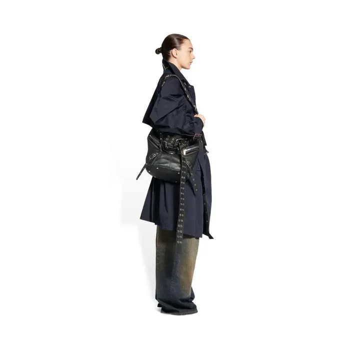 Emo Bucket Bag In Black WomenMen Balenciaga Handbags