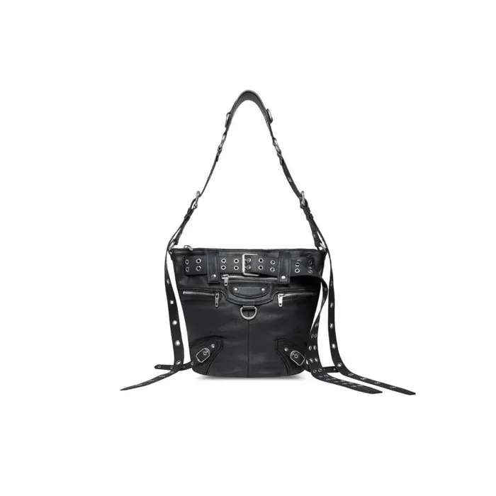 Emo Bucket Bag In Black WomenMen Balenciaga Handbags