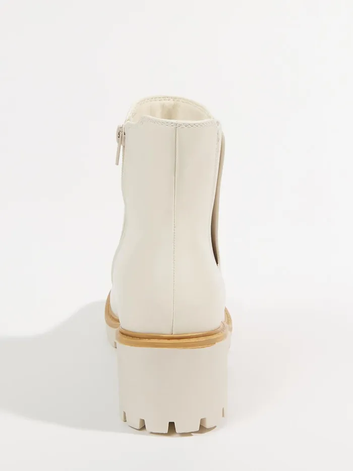 Ezri Wedged Boots Bone Women Altar039d State Boots Booties