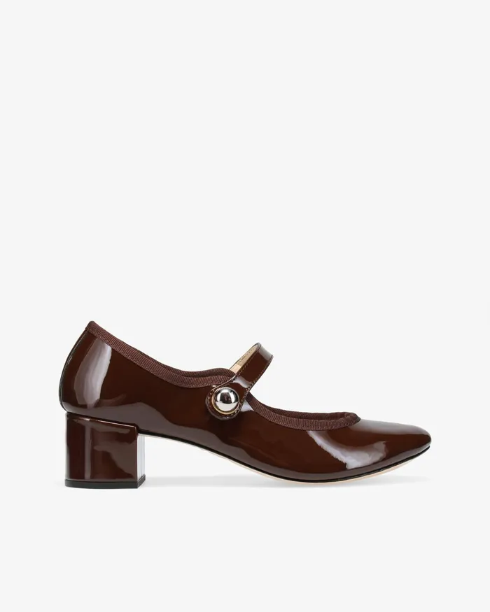 Fabienne Mary Janes Ristretto Brown Women Repetto Pumps and Heels
