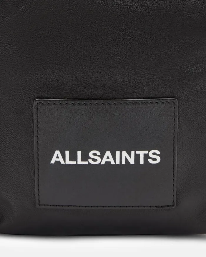 Falcon Crossbody Pouch Bag Black Men AllSaints Bags and Wallets