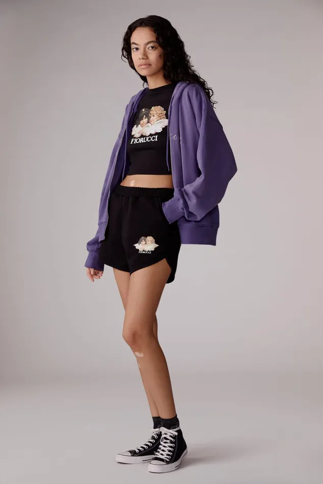 Fiorucci Angels Angels Shorts Black Black 8211 Women