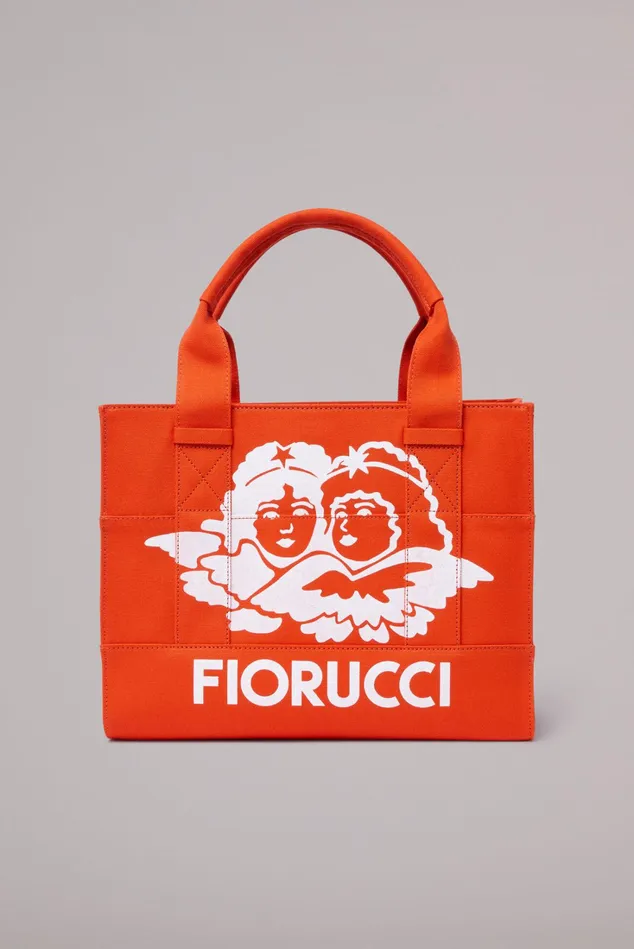Fiorucci Bags Angels Tote Bag Orange Orange 8211 WomenMen