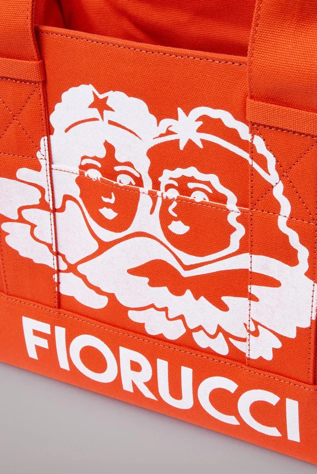 Fiorucci Bags Angels Tote Bag Orange Orange 8211 WomenMen