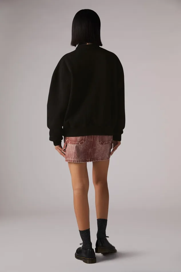 Fiorucci Sweatshirts and Hoodies Angels Sweatshirt Black Black 8211 Women