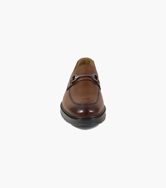 Florsheim Astor Moc Toe Bit Loafer Cognac Men Dress Shoes