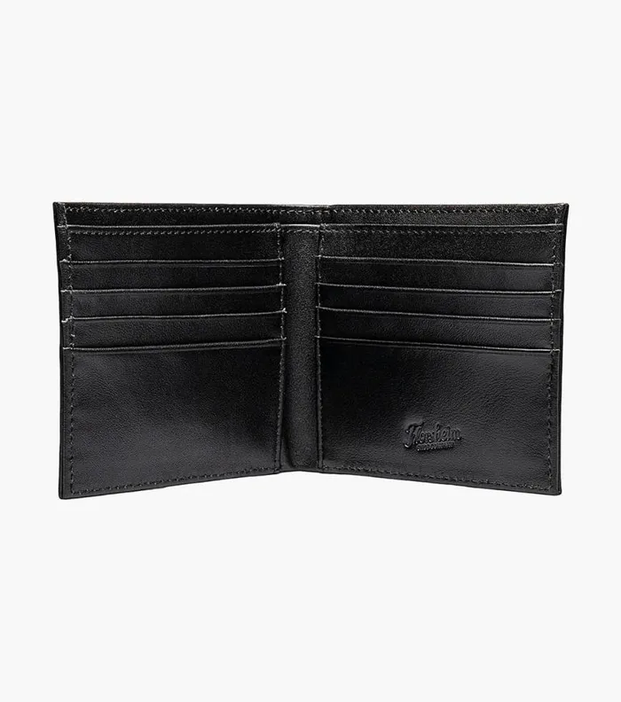 Florsheim Bifold Wallet Black Black Men Small Leather Goods