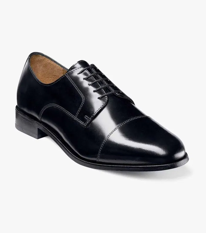 Florsheim Broxton Cap Toe Oxford Black Men Dress Shoes