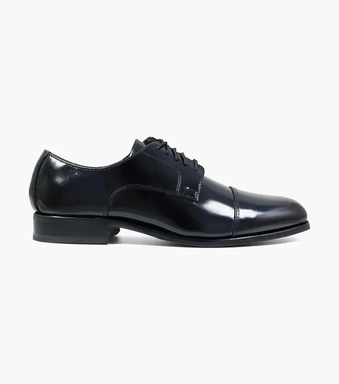 Florsheim Broxton Cap Toe Oxford Black Men Dress Shoes