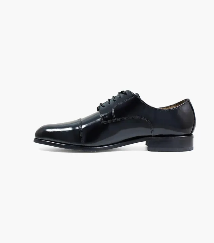 Florsheim Broxton Cap Toe Oxford Black Men Dress Shoes