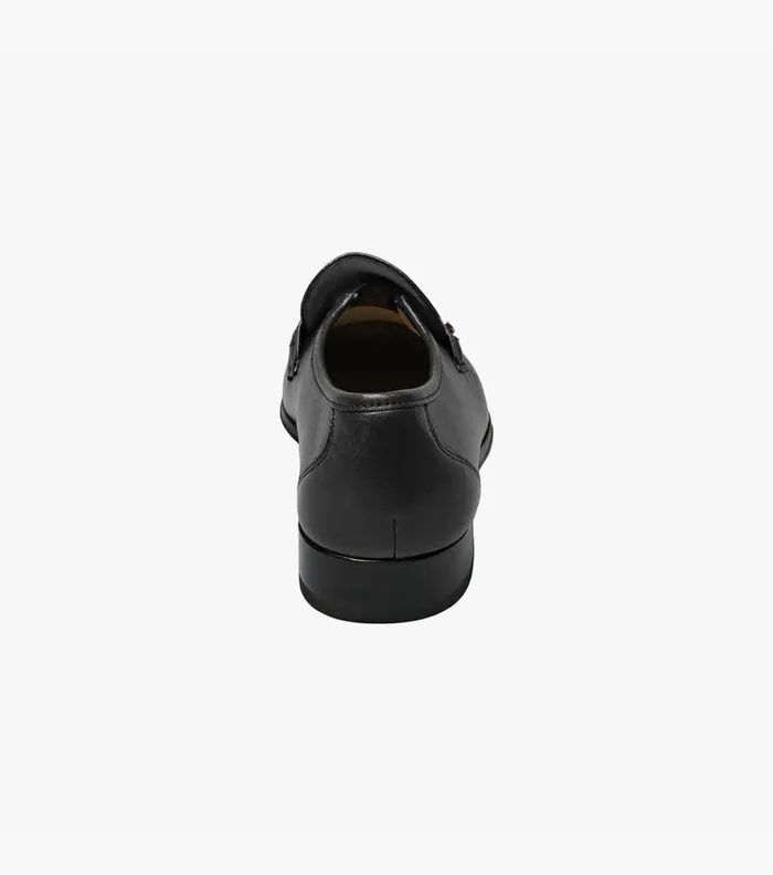 Florsheim Como Moc Toe Bit Loafer Black Men Dress Shoes