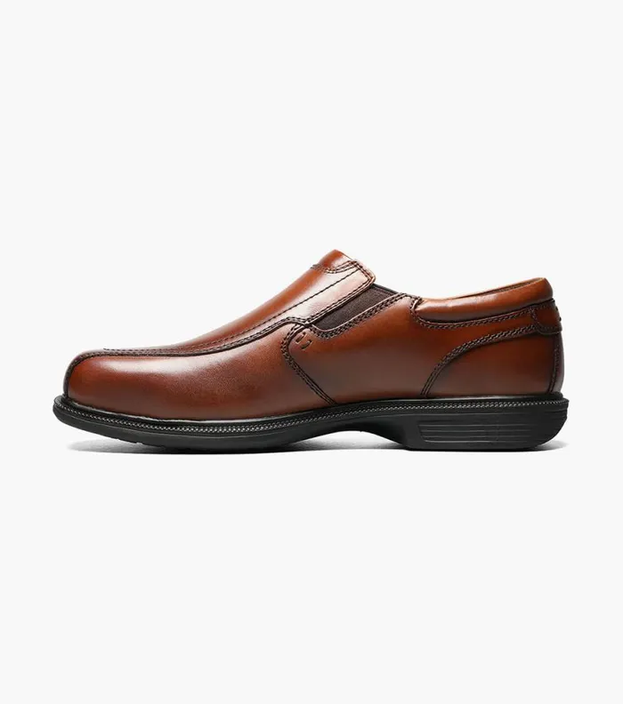 Florsheim Coronis Steel Toe Bike Toe Slip On Brown Men Safety Shoes