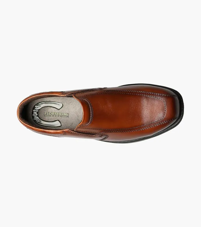 Florsheim Coronis Steel Toe Bike Toe Slip On Brown Men Safety Shoes