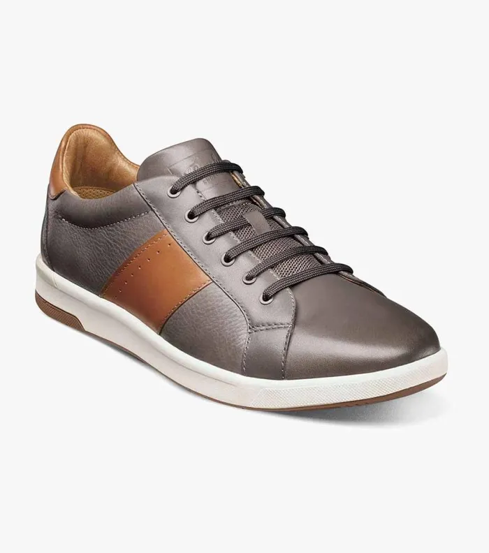 Florsheim Crossover Lace To Toe Sneaker Gray Men Casual Shoes