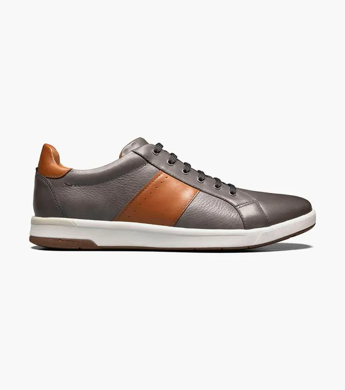 Florsheim Crossover Lace To Toe Sneaker Gray Men Casual Shoes