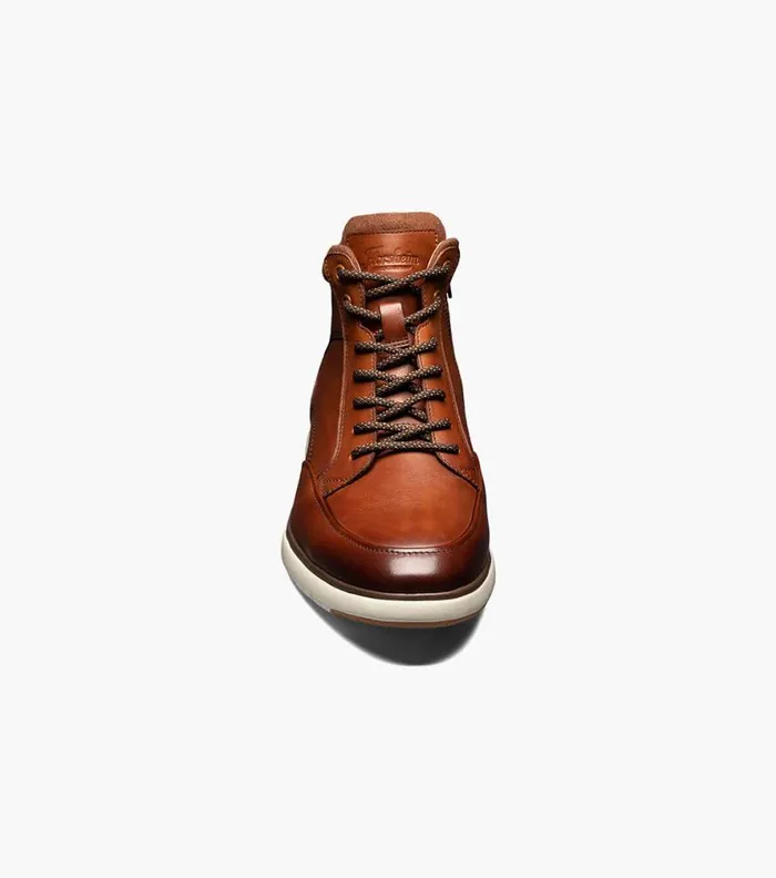 Florsheim Flair Moc Toe Lace Up Boot Cognac Men Casual Shoes