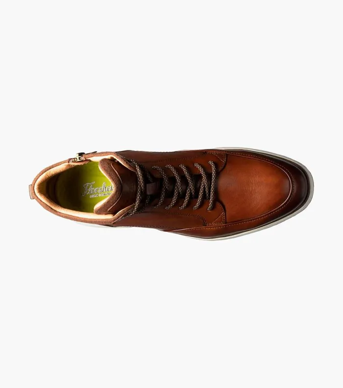 Florsheim Flair Moc Toe Lace Up Boot Cognac Men Casual Shoes