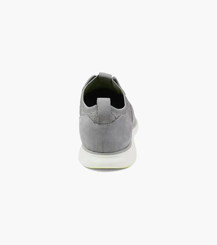 Florsheim Fuel Knit Plain Toe Oxford Light Gray Men Casual Shoes