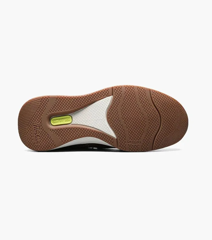 Florsheim Great Lakes Jr Boys Moc Toe Slip On Stone Kids Casual Shoes