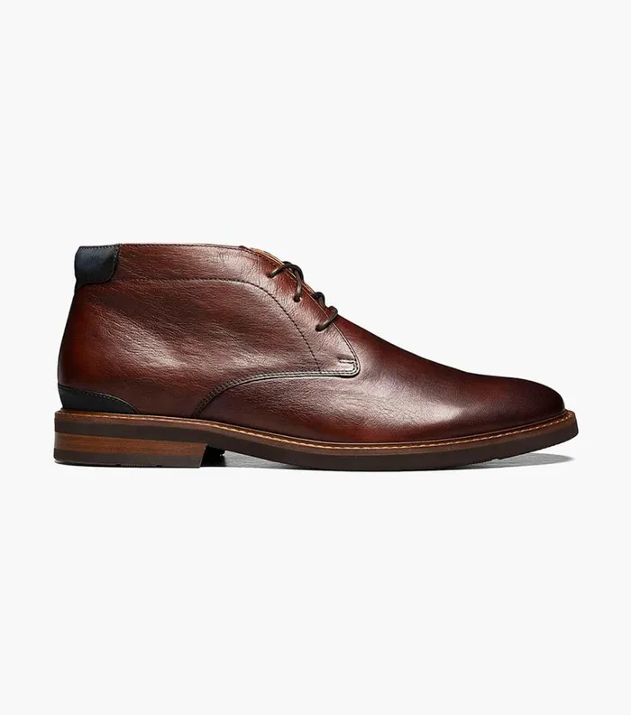 Florsheim Highland Plain Toe Chukka Boot Brown Men Casual Shoes