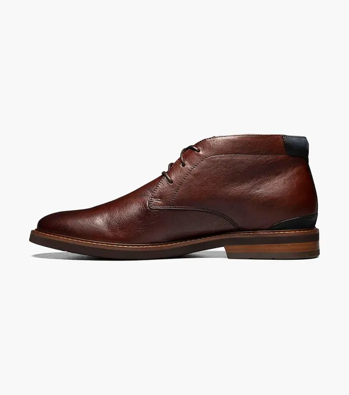 Florsheim Highland Plain Toe Chukka Boot Brown Men Casual Shoes