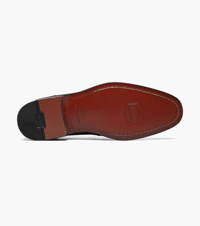 Florsheim Jetson Moc Toe Penny Loafer Black Men Dress Shoes