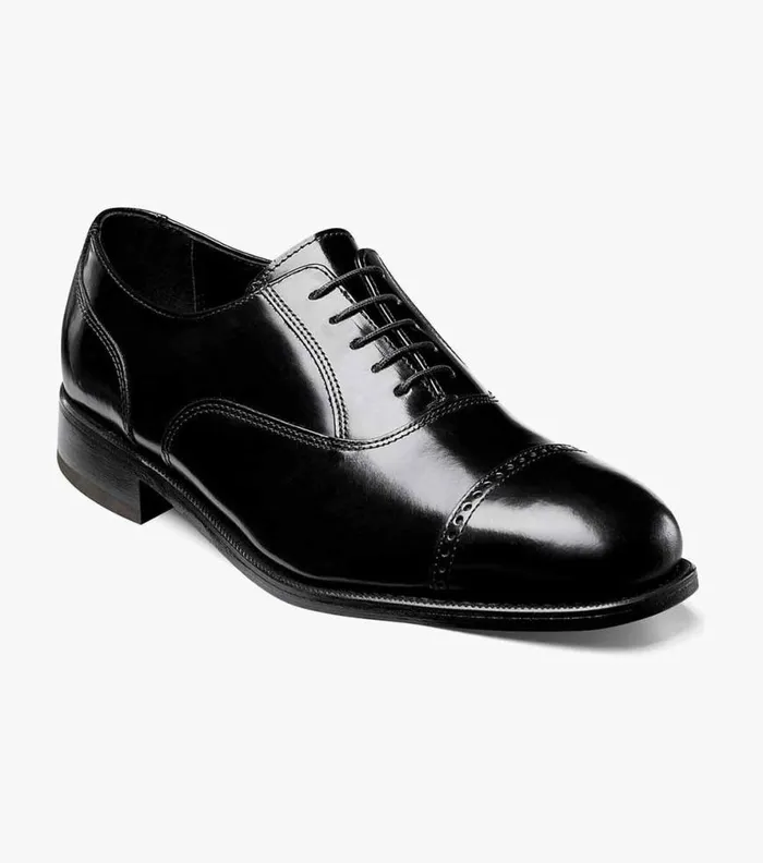 Florsheim Lexington Cap Toe Oxford Black Men Dress Shoes