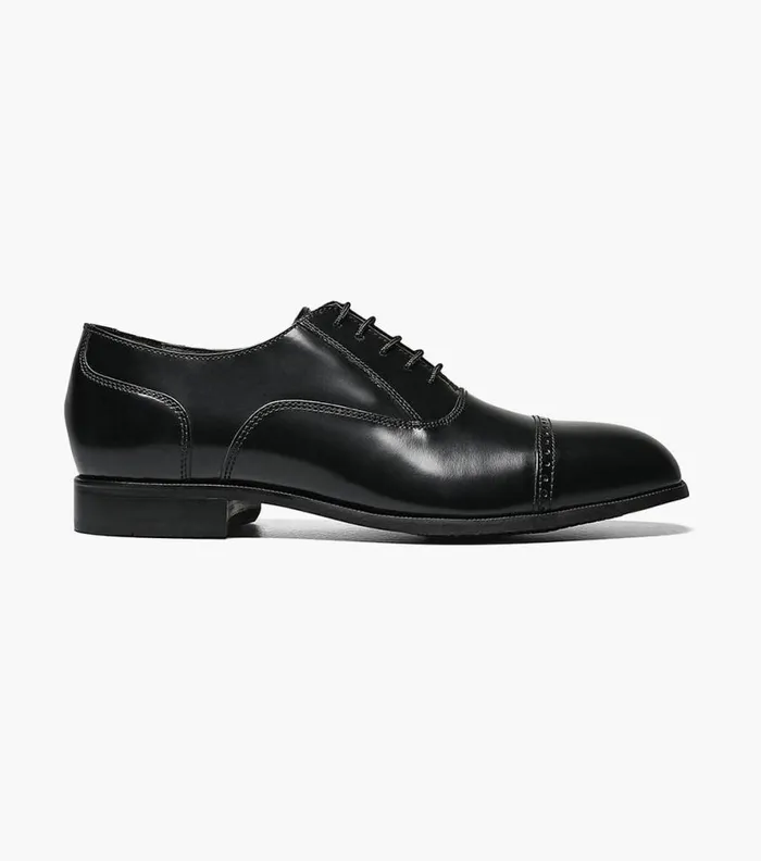 Florsheim Lexington Cap Toe Oxford Black Men Dress Shoes