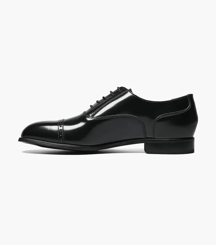 Florsheim Lexington Cap Toe Oxford Black Men Dress Shoes