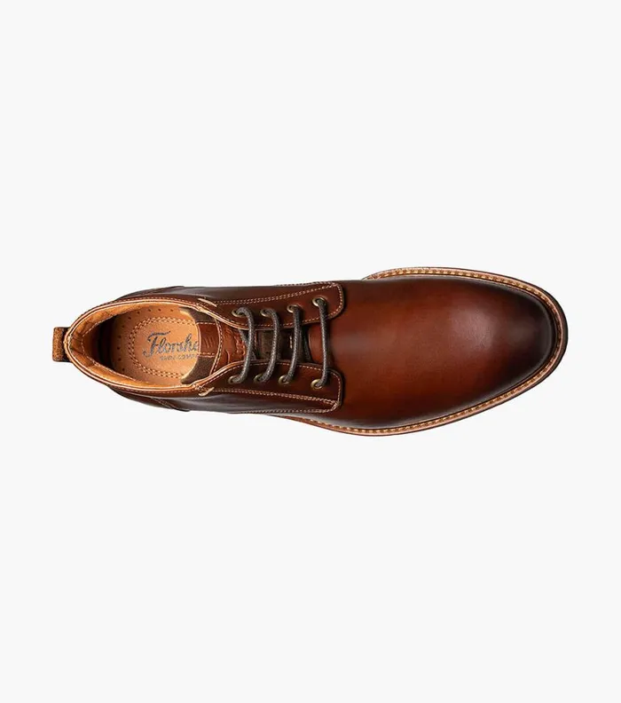 Florsheim Lodge Plain Toe Chukka Boot Chestnut Men Casual Shoes