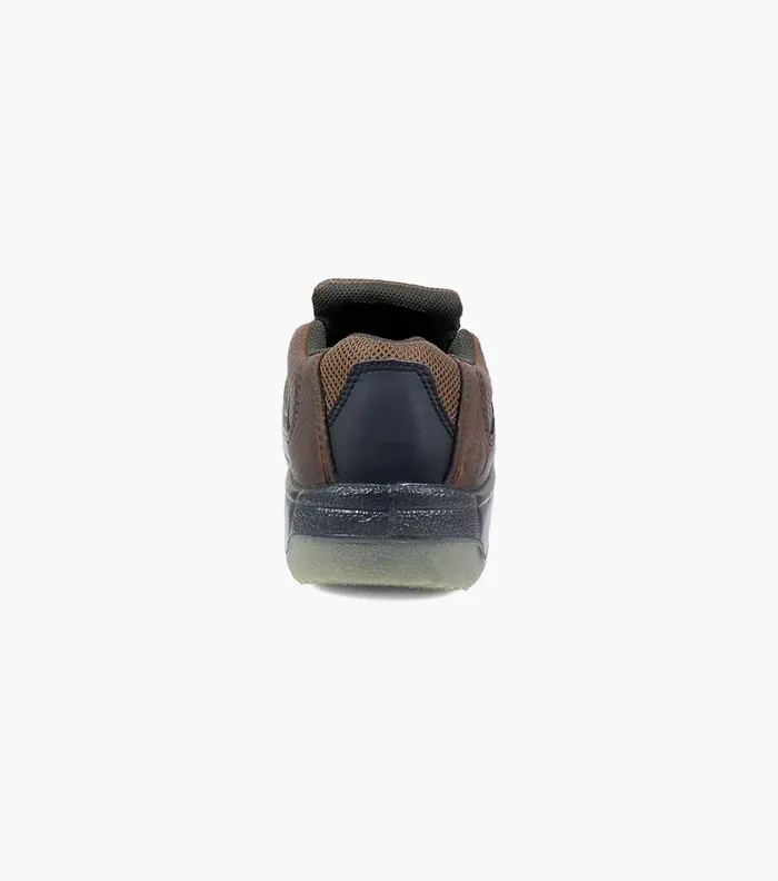 Florsheim Lucky Composite Toe Moc Toe Slip On Brown Men Safety Shoes