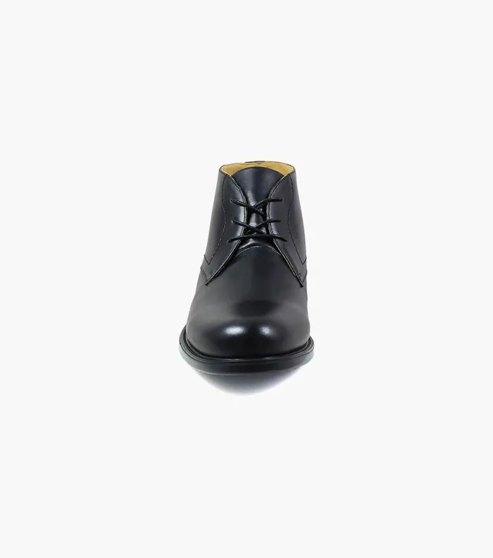 Florsheim Midtown Waterproof Plain Toe Chukka Black Men Dress Shoes