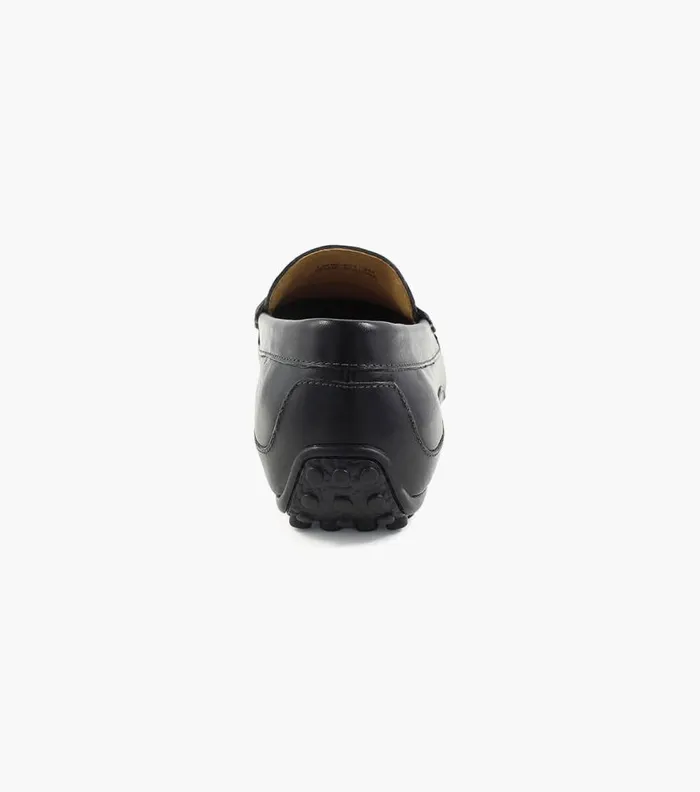 Florsheim Oval Moc Toe Penny Driver Black Men Casual Shoes