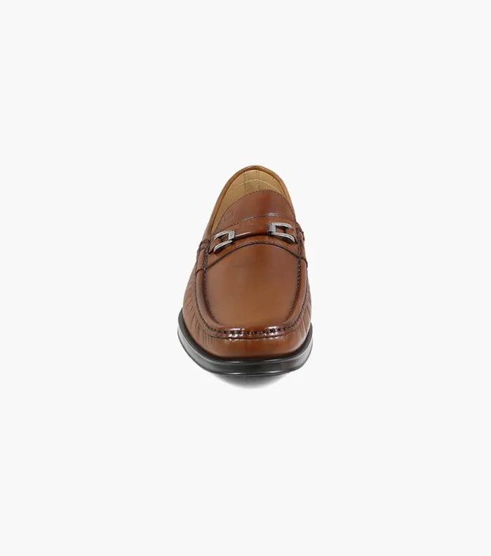 Florsheim Palace Moc Toe Bit Loafer Tan Men Dress Shoes