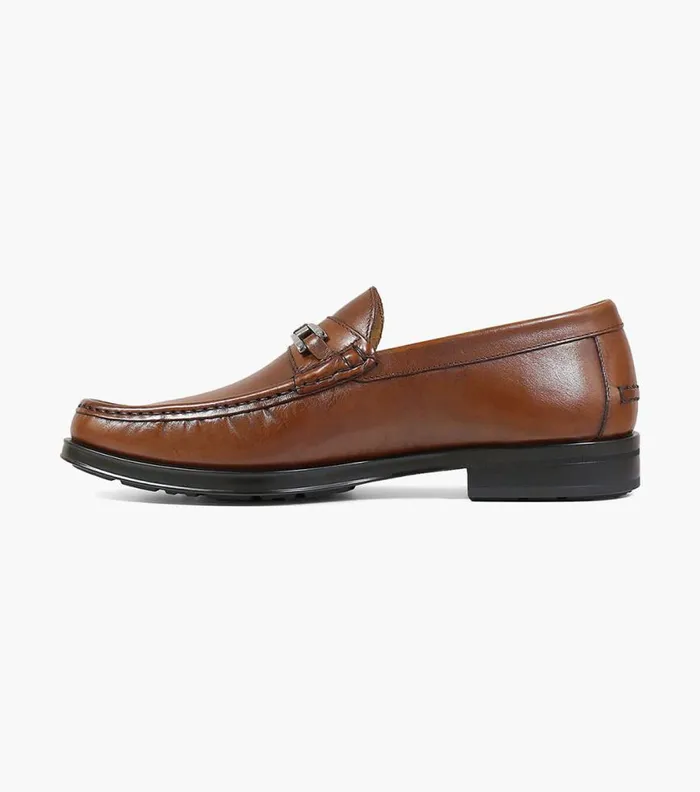 Florsheim Palace Moc Toe Bit Loafer Tan Men Dress Shoes